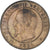 Francia, Napoleon III, 10 Centimes, 1854, Strasbourg, MBC, Bronce, Gadoury:248