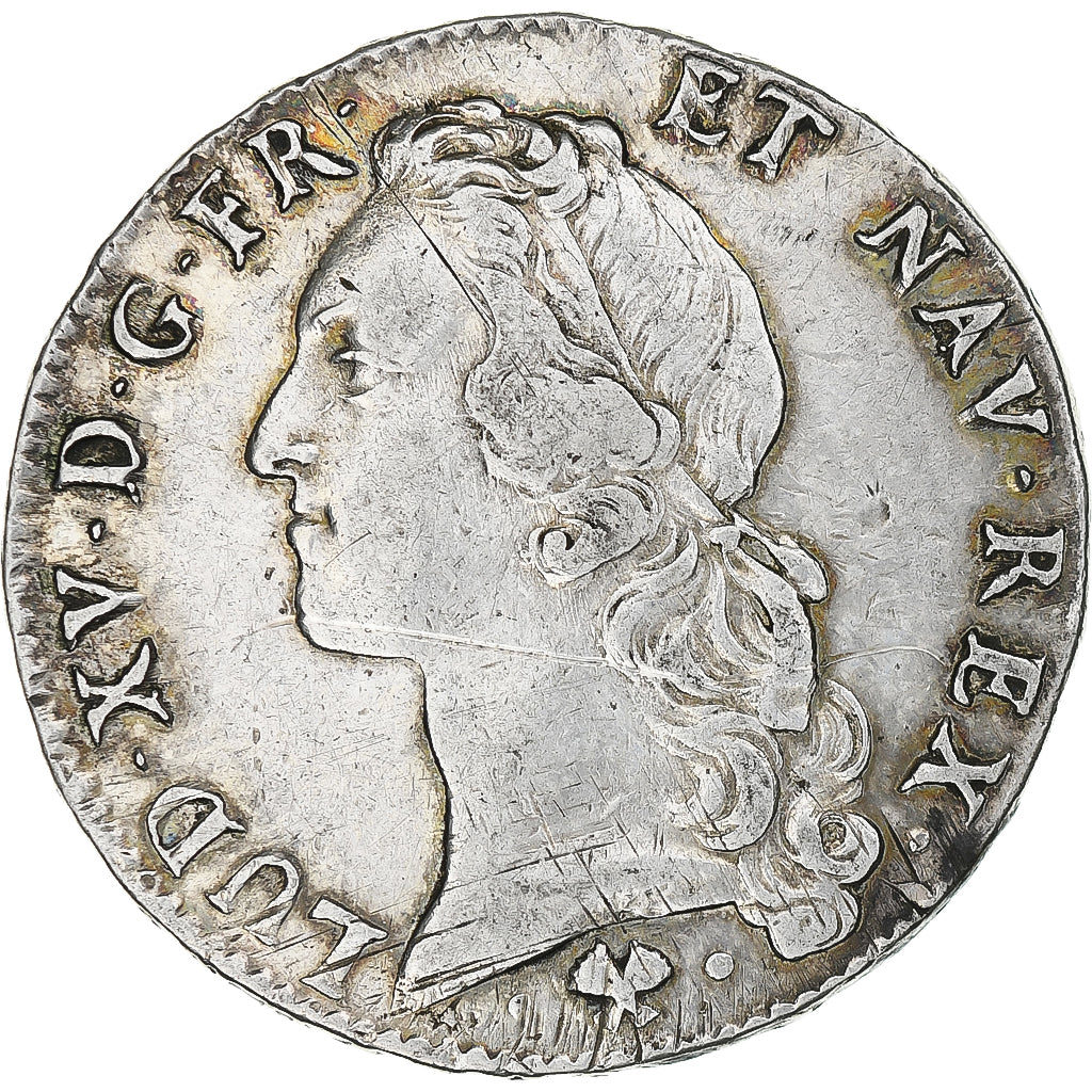 France, Louis XV, Écu au bandeau, 1764, Bayonne, TB+, Argent, Gadoury:322