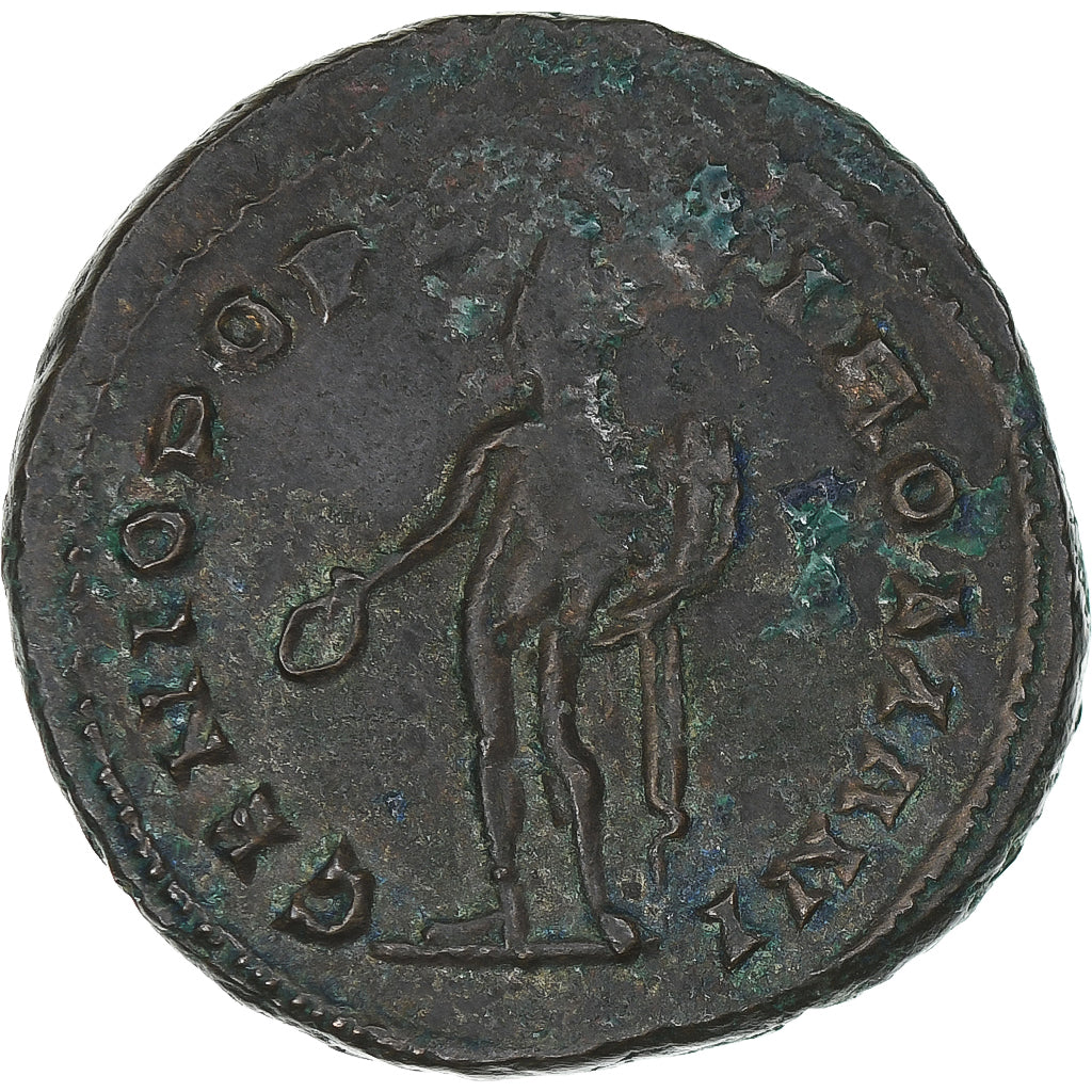 Severus II, Follis, AD 305-307, London, Rare, ZF+, Bronzen, RIC:63a