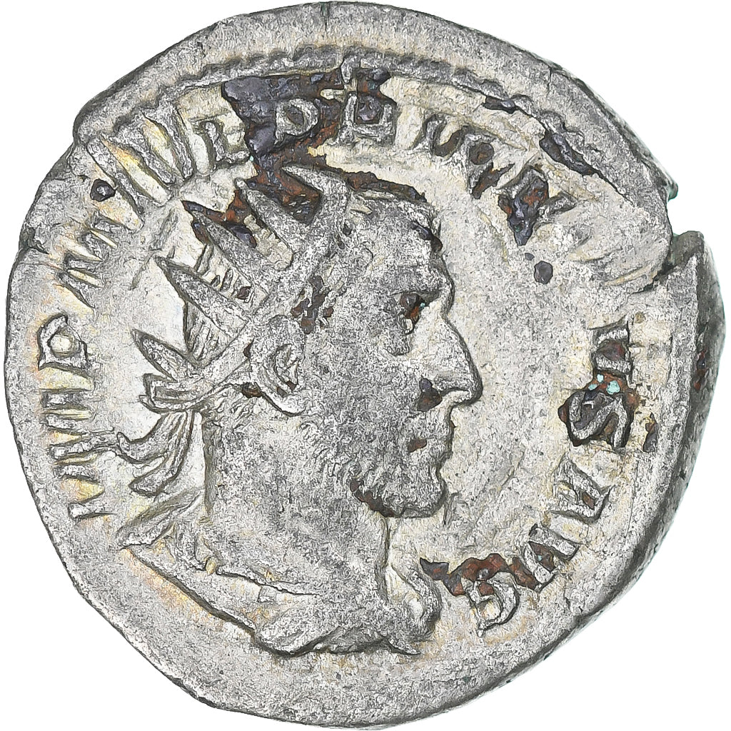 Philip I, Antoninianus, 244-247, Rome, BB+, Biglione, RIC:26