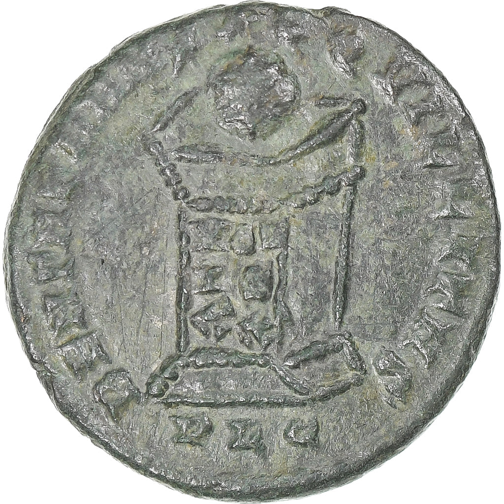 Constantine II, Follis, 322-323, Lugdunum, AU(50-53), Bronze