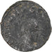 Honorius, Follis, 392-395, Antioch, BC+, Bronce, RIC:68E