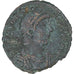Theodosius I, Follis, 378-383, Rome, VF(30-35), Brązowy, RIC:43D