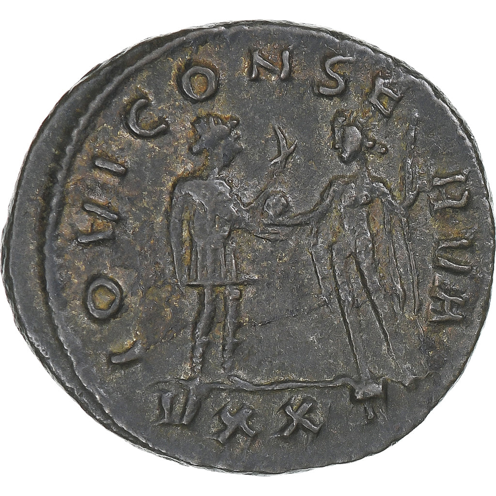 Probus, Antoninianus, 276-282, Ticinum, BB+, Biglione, RIC:386