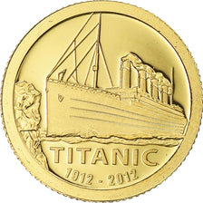 Cook Islands, Titanic, 100 Years Anniversary, 1 Dollar, 2012, Proof / BE