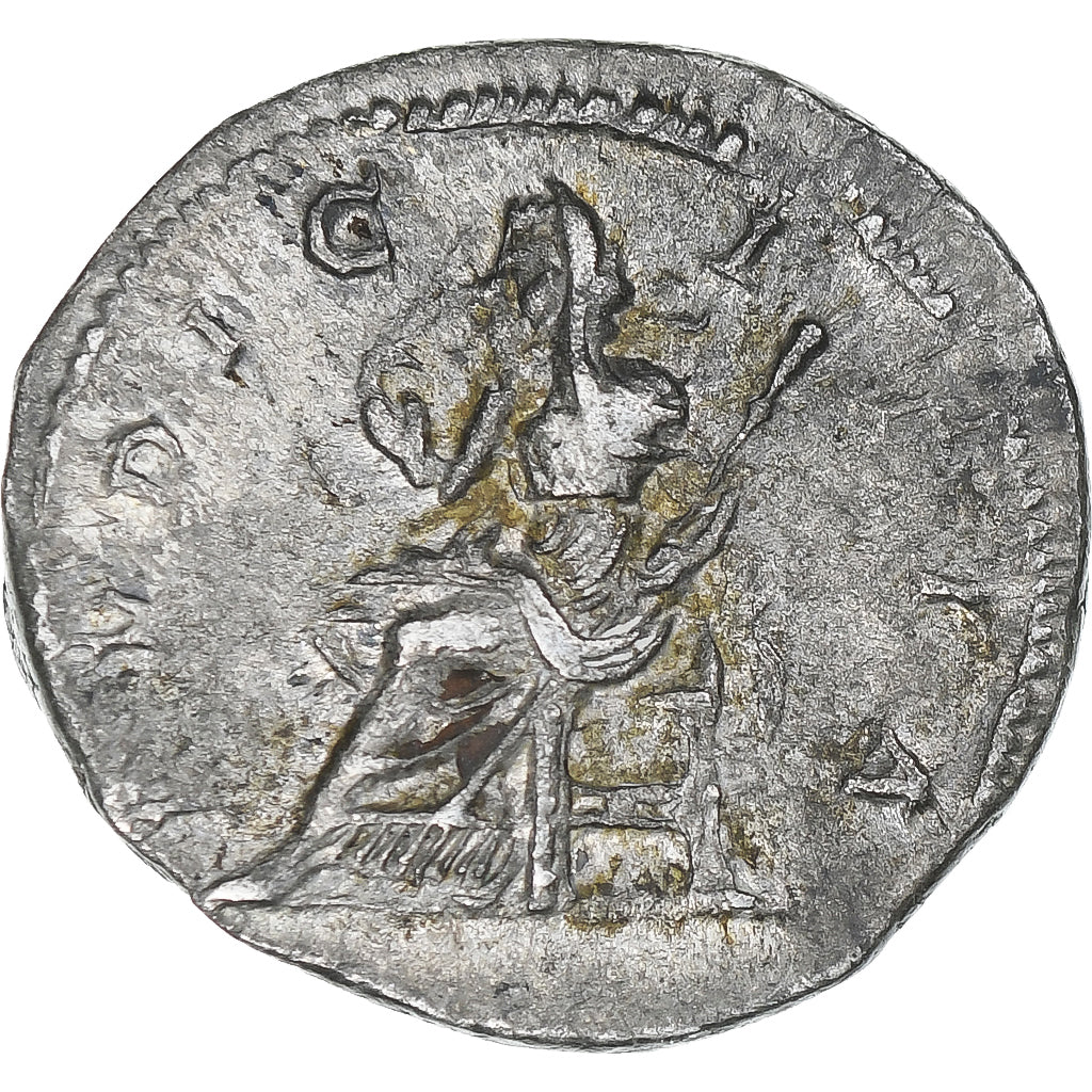 Julia Maesa, Denarius, 218-222, Rome, ZF+, Zilver, RIC:268