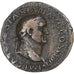 Vespasian, As, 77-78, Lugdunum, EF(40-45), Bronze, RIC:1234