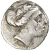Euboia, Tetrobol, 3rd-2nd century BC, Histiaia, EF(40-45), Silver