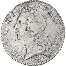 France, Louis XV, Écu au bandeau, 1761, Bayonne, VF(20-25), Silver, Gadoury:322