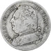 France, Louis XVIII, 5 Francs, 1815, Perpignan, VF(30-35), Silver, KM:702.11