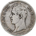 Francia, Charles X, 5 Francs, 1827, Perpignan, MB, Argento, KM:728.11