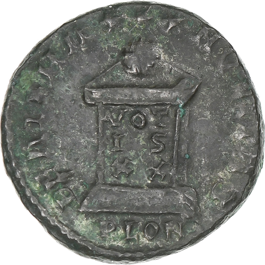Crispus, Follis, 320-321, London, AU(50-53), Bronze, RIC:230