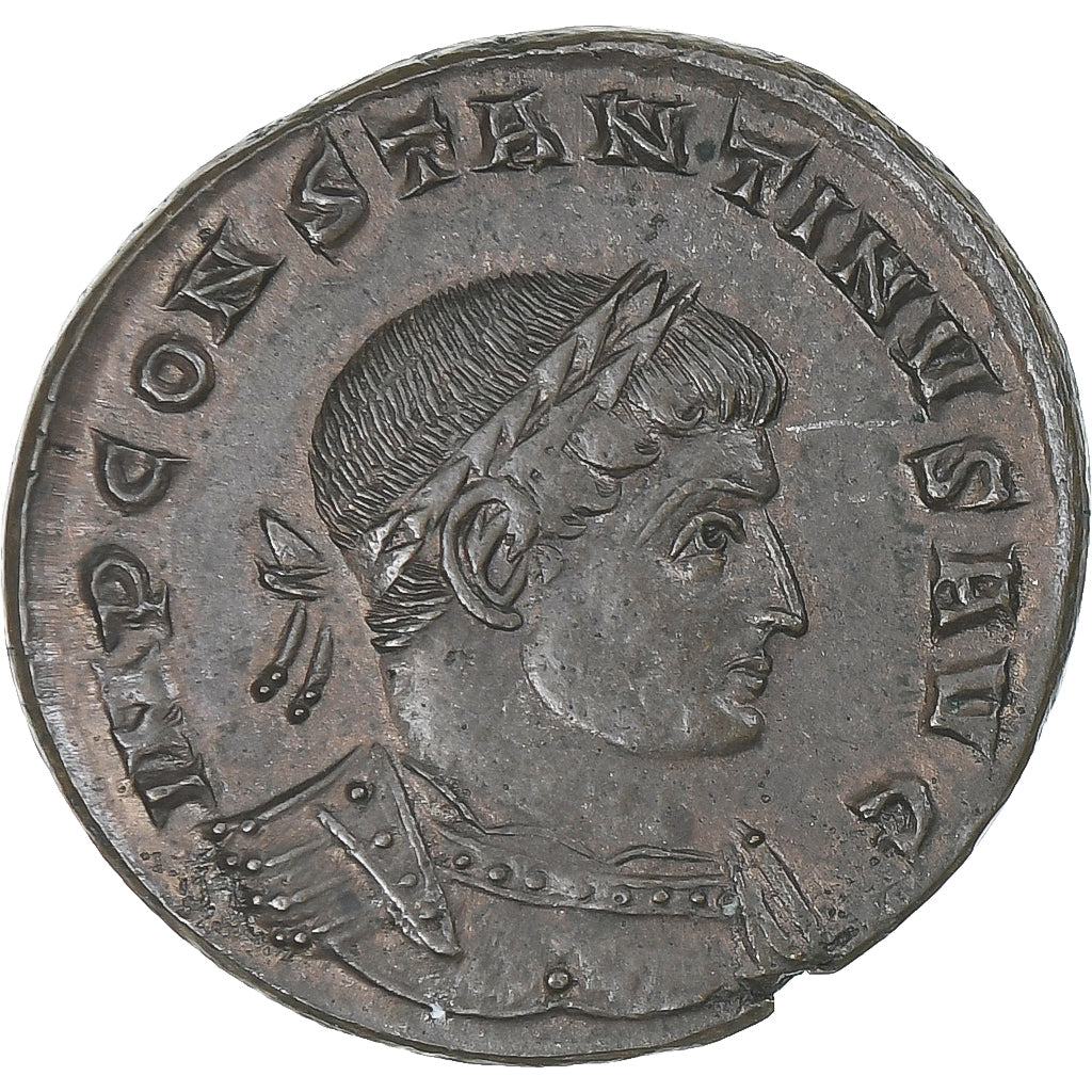 Constantine I, Follis, 316, Trier, AU(55-58), Bronze, RIC:102