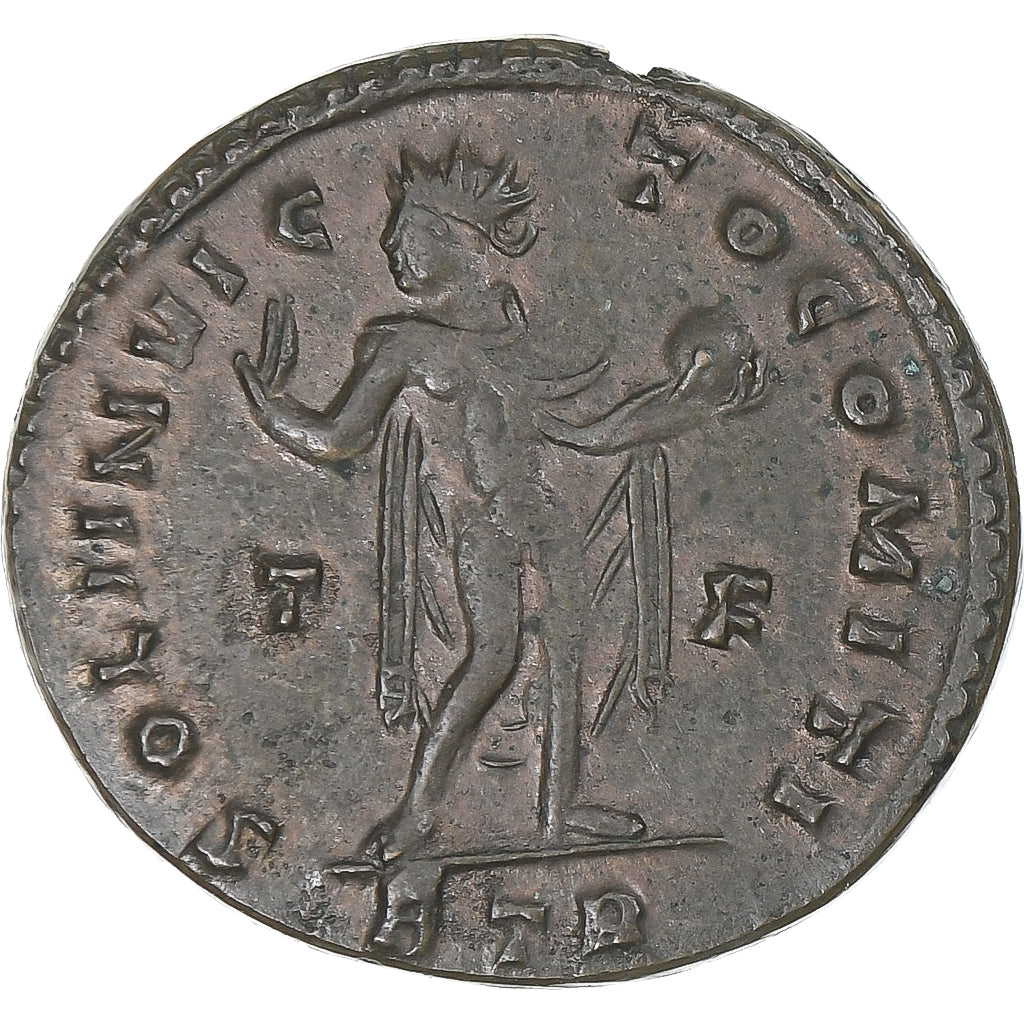 Constantine I, Follis, 316, Trier, AU(55-58), Bronze, RIC:102