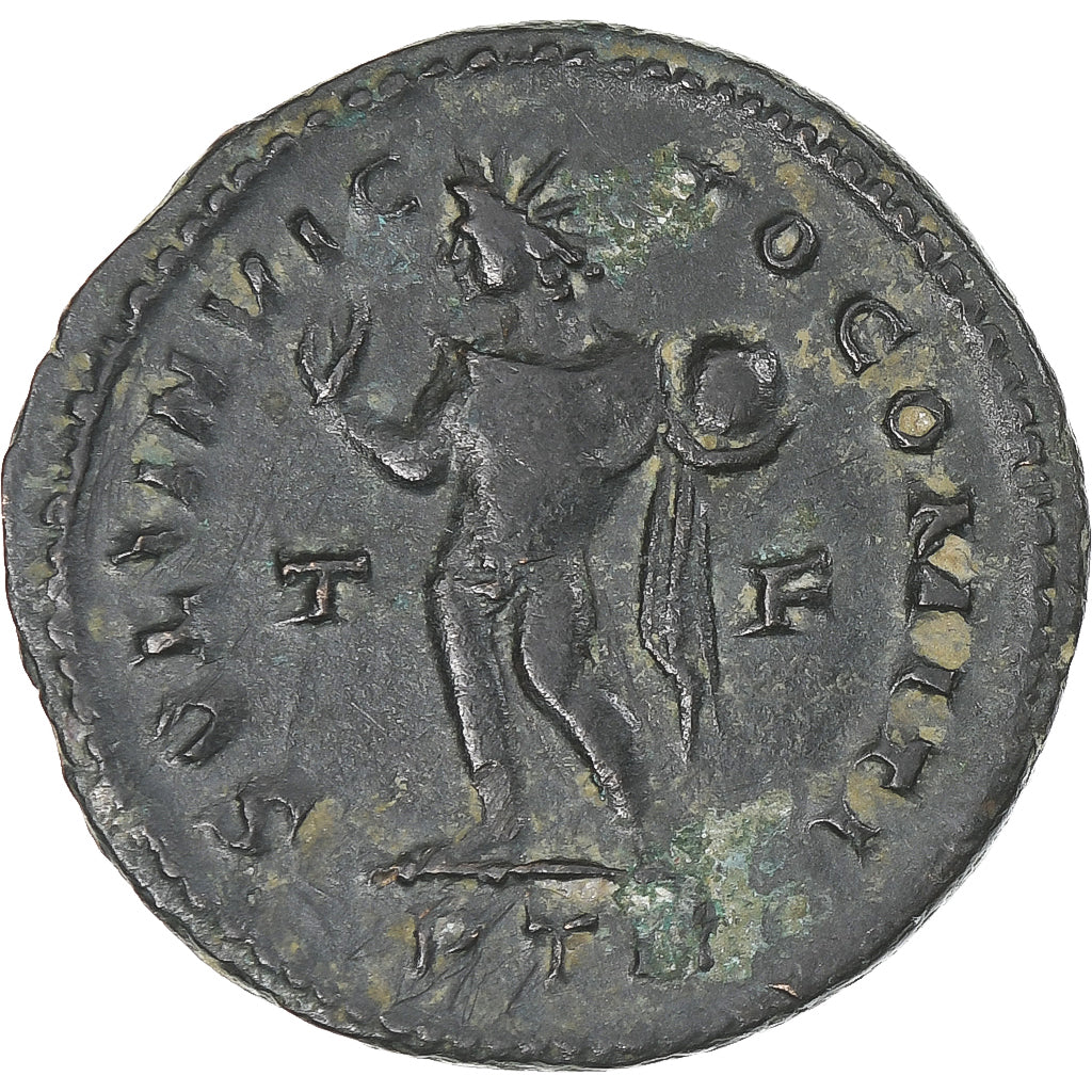 Constantine I, Follis, 310-313, Trier, EF(40-45), Bronze, RIC:870