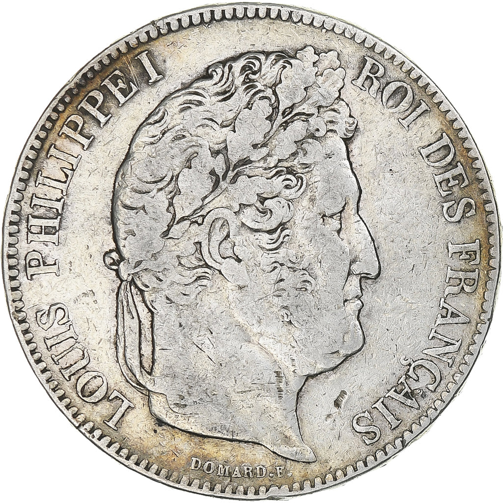 France, Louis-Philippe, 5 Francs, 1832, Paris, VF(30-35), Silver, KM:749.1