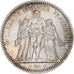Francia, Hercule, 5 Francs, 1873, Paris, BB, Argento, KM:820.1, Gadoury:745a