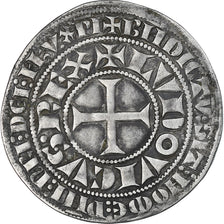 Francia, Louis IX, Gros Tournois, 1245-1270, EBC, Plata, Duplessy:190D