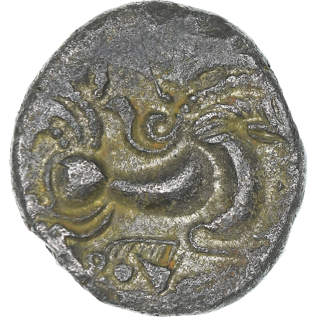 Statère au nez pointé, ca. 80-50 BC, AU(50-53), Billon, Delestrée:2341