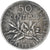 França, Semeuse, 50 Centimes, 1897, Paris, Flan mat, AU(50-53), Prata, KM:854