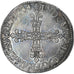 France, Louis XIV, 1/4 Ecu, 1644, Angers, TTB+, Argent, Gadoury:136