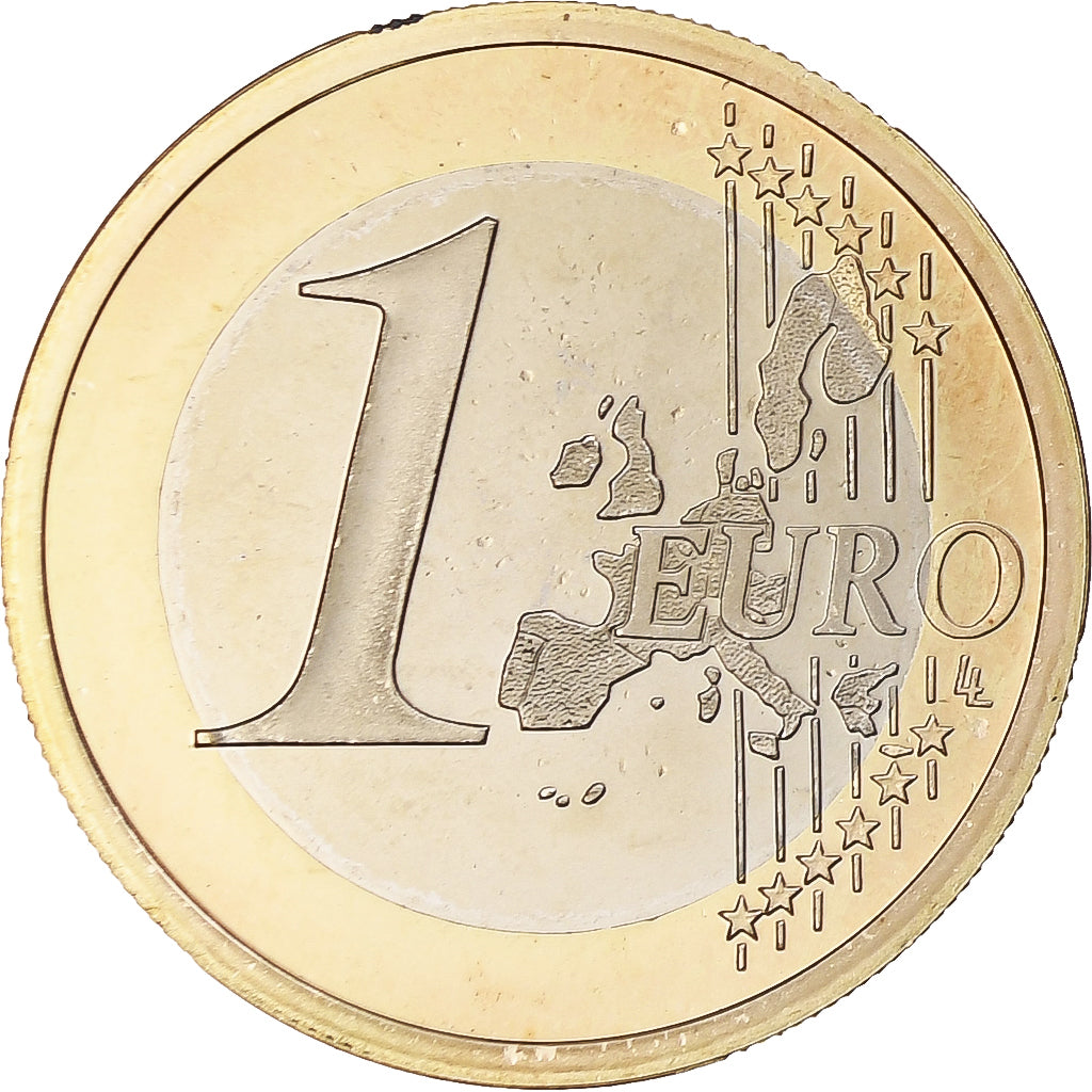 France, 1 Euro, 2003, Paris, Proof / BE, FDC, Bimétallique