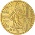 France, 50 Euro Cent, 2003, Paris, Proof / BE, MS(65-70), Brass