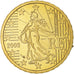 France, 10 Euro Cent, 2003, Paris, Proof / BE, MS(65-70), Brass