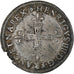 França, Henri IV, 1/4 d'écu de Béarn, 1602, Morlaas, EF(40-45), Prata