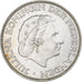 Netherlands, Juliana, 2-1/2 Gulden, 1963, Utrecht, MS(63), Silver, KM:185