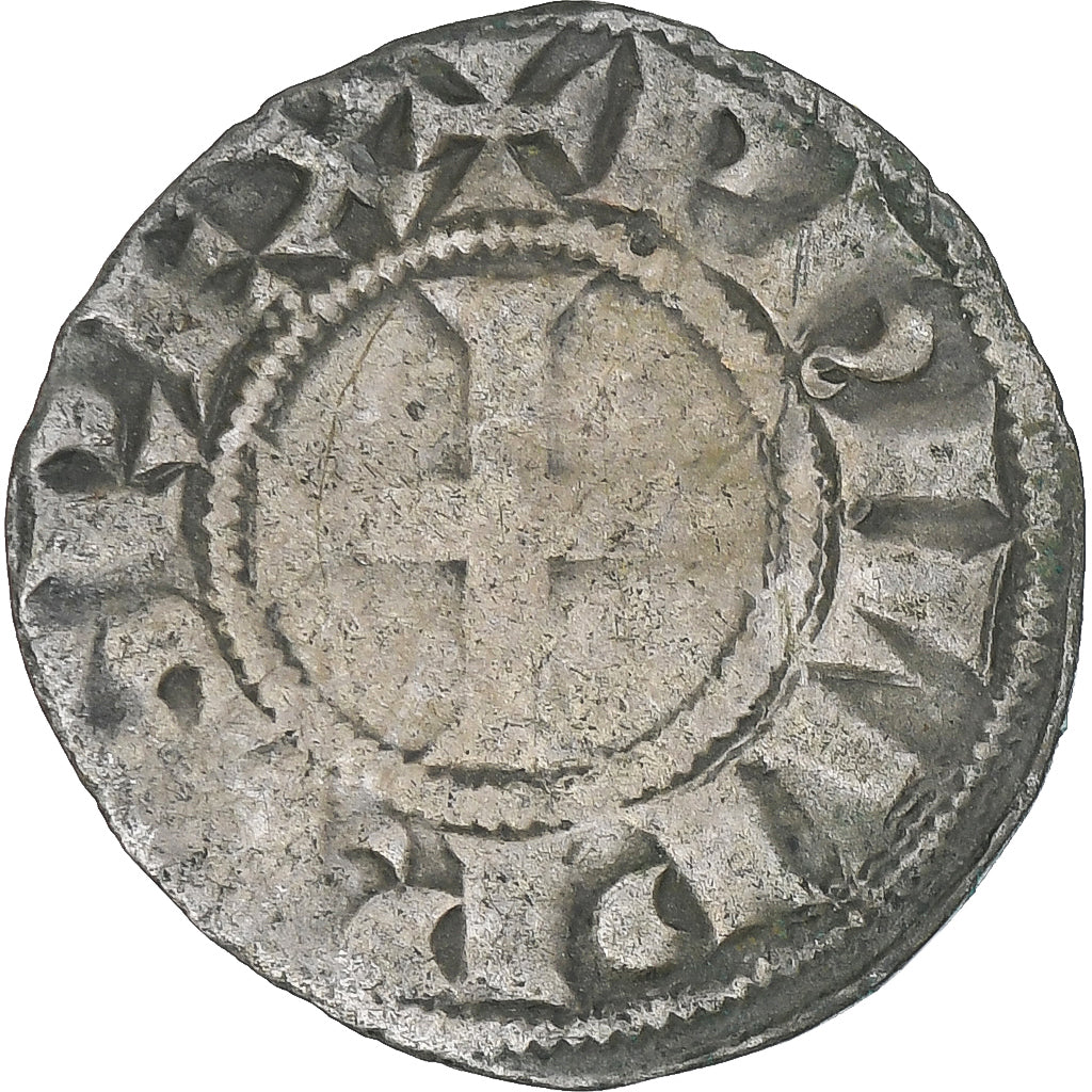 France, Philip III, Denier Tournois, 1270-1280, VF(30-35), Billon, Duplessy:204