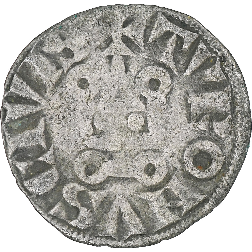 France, Philip III, Denier Tournois, 1270-1280, VF(30-35), Billon, Duplessy:204
