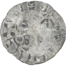 France, Philip II, Denier Parisis, 1180-1223, Arras, VF(30-35), Billon