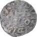 Francia, Louis VII, Denier Parisis, 1137-1180, Paris, 2nd type, MB+, Biglione