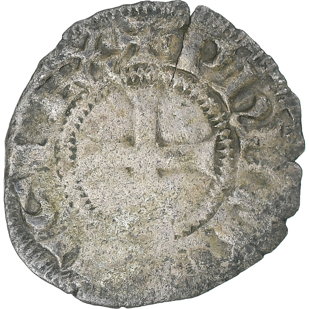 Francia, Philippe IV le Bel, Obole tournois, 1285-1290, MB+, Biglione