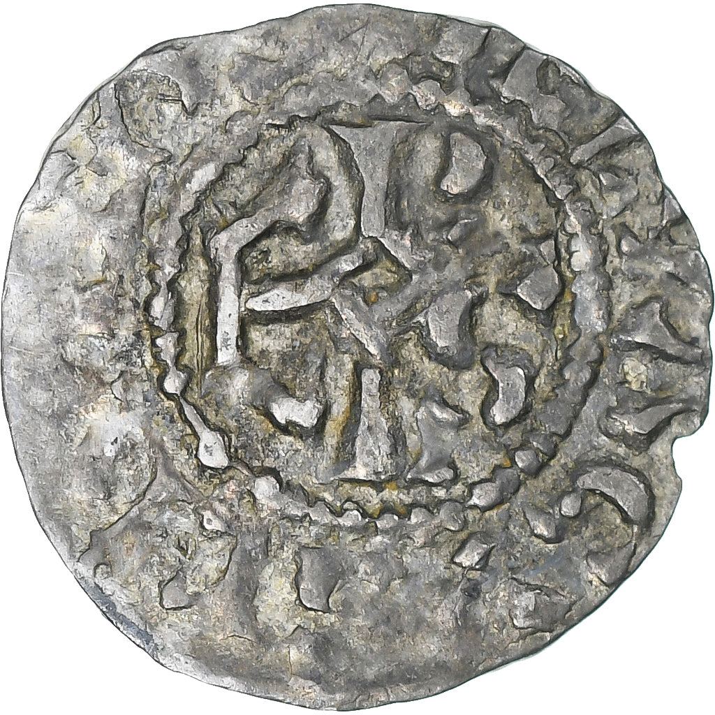 France, Hugues Capet, Obole, 987-996, Beauvais, Rare, EF(40-45), Billon