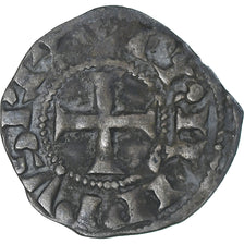 Francja, Philippe IV le Bel, Obole tournois, 1285-1290, EF(40-45), Bilon