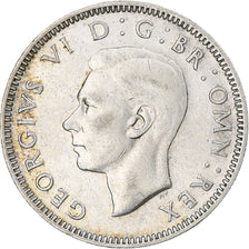 Great Britain, George VI, 1 Shilling, 1945, British Royal Mint, AU(50-53)