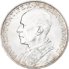 Vatican, Pius XII, 5 Lire, 1940, Rome, MS(64), Silver, KM:28