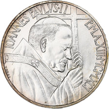 Vatican, John Paul II, 500 Lire, 1991, Rome, MS(64), Silver, KM:227