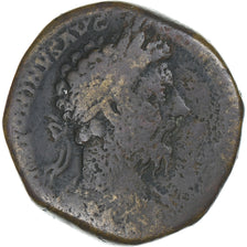 Marc Aurèle, Sesterce, 161-180, Rome, B+, Bronze
