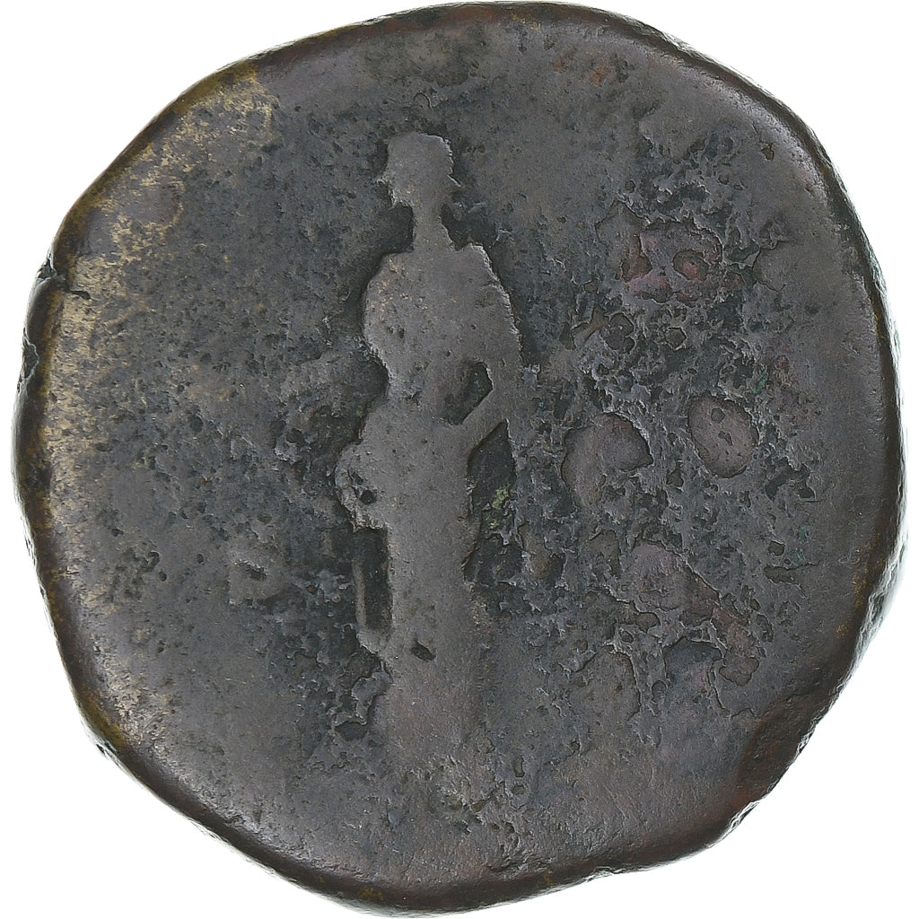 Marc Aurèle, Sesterce, 161-180, Rome, B+, Bronze