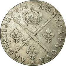 Monnaie, France, Louis XIV, 33 Sols de Strasbourg aux insignes et aux palmes, 33