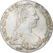 Austria, Maria Theresa, Thaler, 1780, Vienna, Official restrike, MS(63), Silver