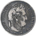 Francia, Louis-Philippe, 5 Francs, 1835, Lyon, MB+, Argento, Gadoury:678