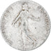 France, Semeuse, 50 Centimes, 1916, Paris, EF(40-45), Silver, Gadoury:420