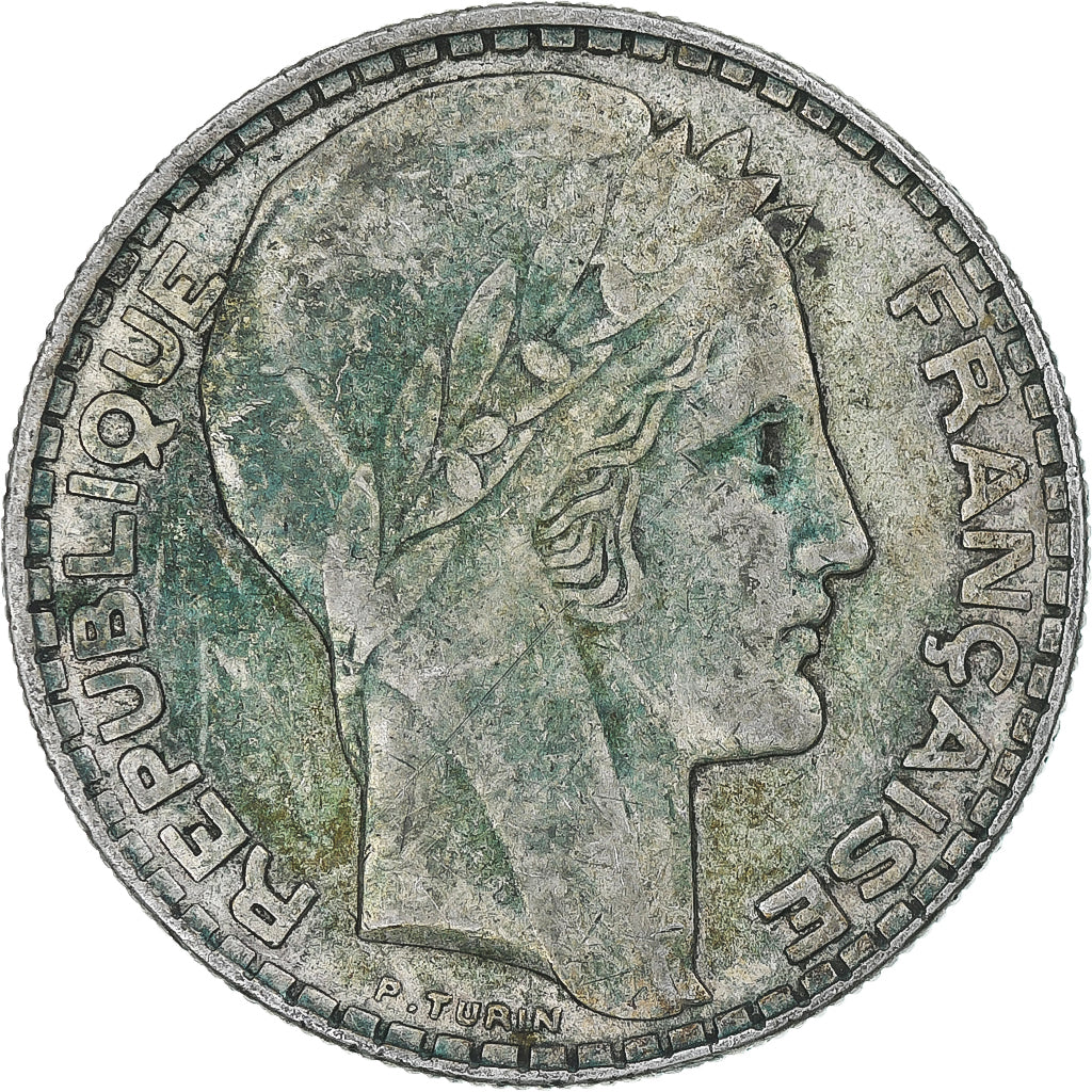 Frankreich, Turin, 20 Francs, 1929, Paris, SS+, Silber, Gadoury:852