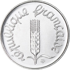 France, Épi, 1 Centime, 1974, Paris, série FDC, MS(65-70), Stainless Steel