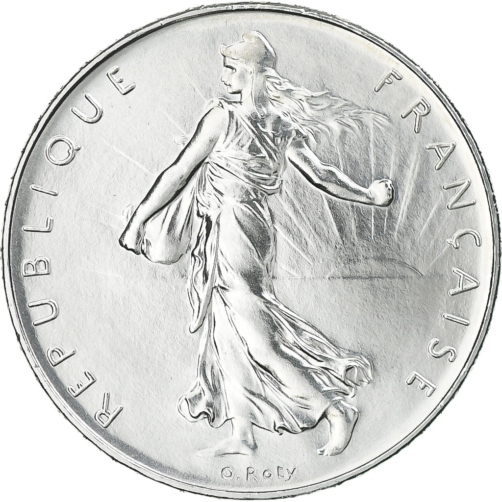 Frankreich, Semeuse, Franc, 1974, Paris, série FDC, STGL, Nickel, KM:925.1