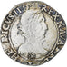 França, Henri III (Henri II de Béarn), Franc, 1584, Saint-Palais, VF(20-25)